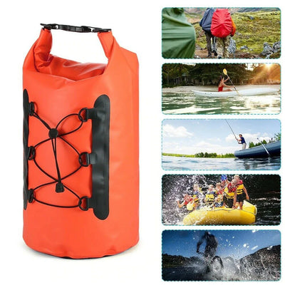 15L Swimming Bucket Dry Waterproof Bag Dry Bag Sack Waterproof Floating Dry Gear Bags For Boating Fishing Rafting Swimming