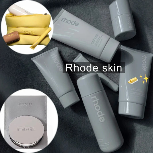 Makeup Mirror Storage Bag Summer Limited Edition Lemontini Lip Gloss Sun Soak Tan Line Cheek Blush Mild Face Cream Glazing Milk