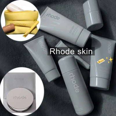 Makeup Mirror Storage Bag Summer Limited Edition Lemontini Lip Gloss Sun Soak Tan Line Cheek Blush Mild Face Cream Glazing Milk