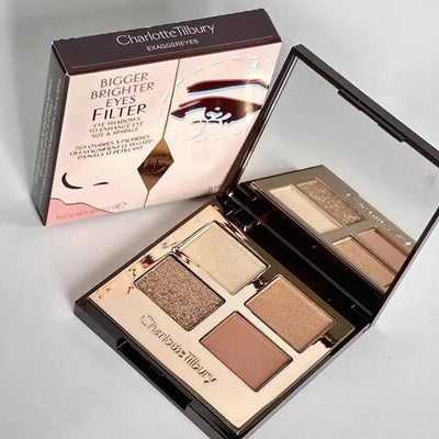 Charlotte Tilbury 4-color Eyeshadow Palette Delicate Long-lasting Color Brightens Makeup And Creates 3-dimensional Eye Makeup
