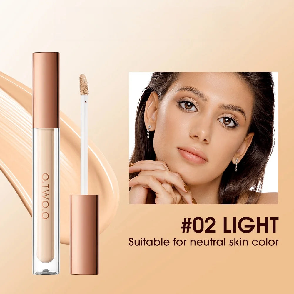 O.TWO.O Concealer Makeup Base Matte Lightweight Waterproof Eyes Dark Circles Foundation Cream Face Concealer Comestics