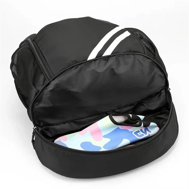 Basketball Training Bag Outdoor Mountaineering Backpack Leisure Travel Wet and Dry Separation Bundle Pocket Sport Bag Girl Gym