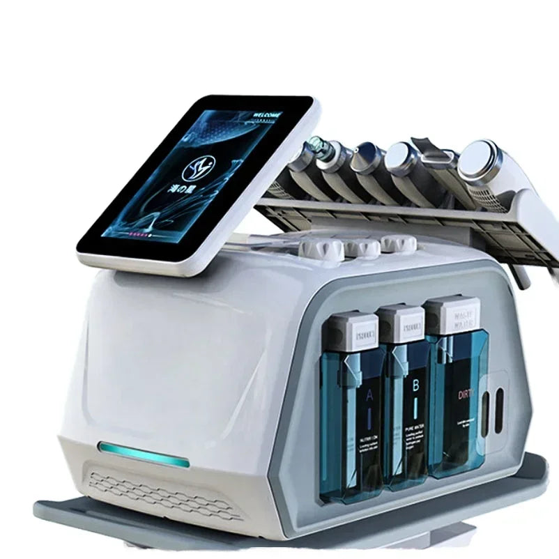 makeup sets Beauty Equipment H2O2 Jet Peel Oxygen Facial Gun for Wrinkle Removal Anti-Aging Improved Sagging Contours