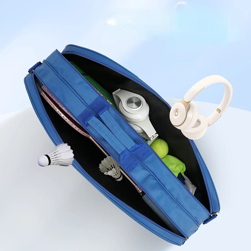 ﻿ 2025 New Tennis Rackets Bag Large Capacity Tennis Backpack Badminton Gymbag Squash Racquet Bag With Separated Shoes Bag