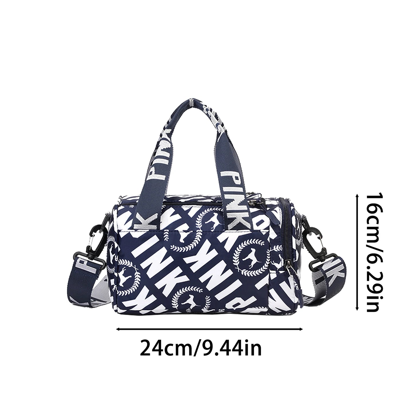 Womens Small Gym Bag Portable Multifunctional Travel Bag Waterproof Outdoor Bags Shoulder Bag For Phones Tablets Glasses Keys