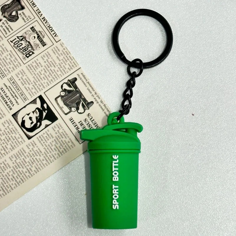 Creativity Weight Piece Barbell Keychain Gym Gifts for Gym Love Weight Piece Detachable Barbell Key Chain Charm Bag Pendant