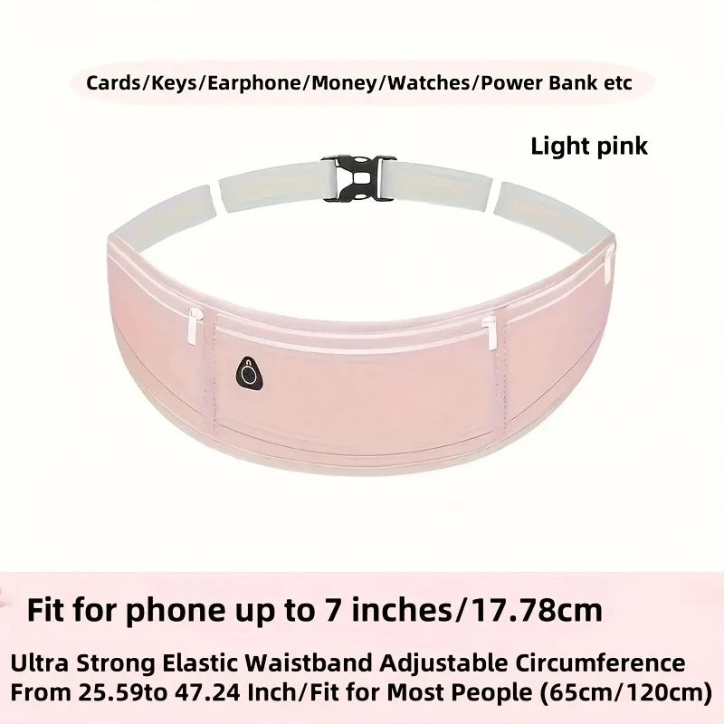 Waist Bag Men Women Outdoor Sports Belt Pouch Sports Fanny Pack Mobile Phone Bag Gym Running Cell Phone Jogging Run Cycling Bag