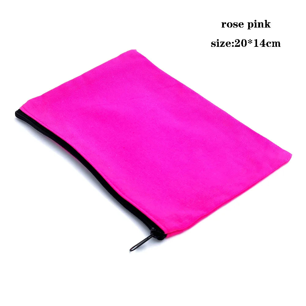 Canvas Cloth Bag Cotton Shopping grocery bags Resuable fabric shoulder bag Folding Tote Portable Handbags School Pen Storage Bag