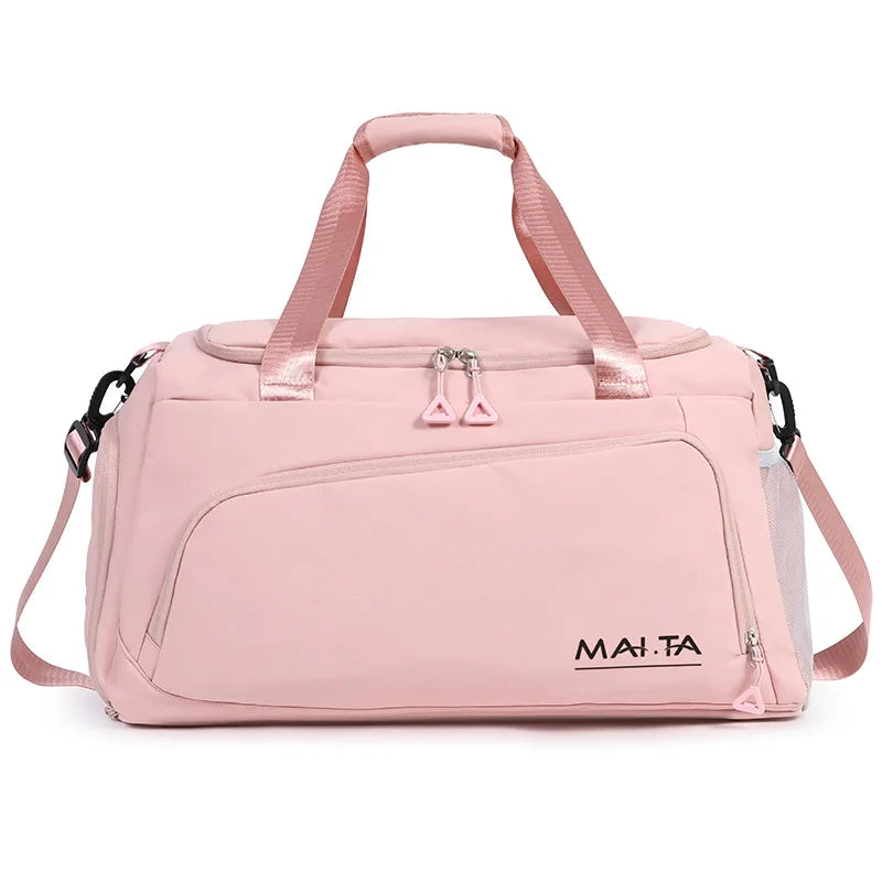 Sports Gym Bag Fitness Wet Dry Handbag Multifunctional Luggage Storage Packs For Female Outdoor Travel Bags with Shoe Pocket