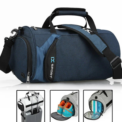 Gym Bag Fitness Bags Wet Dry Fitness Travel Bag Training Men Yoga For Shoes Travel Bag Shoulder Handbags Work Out Swimming Bag