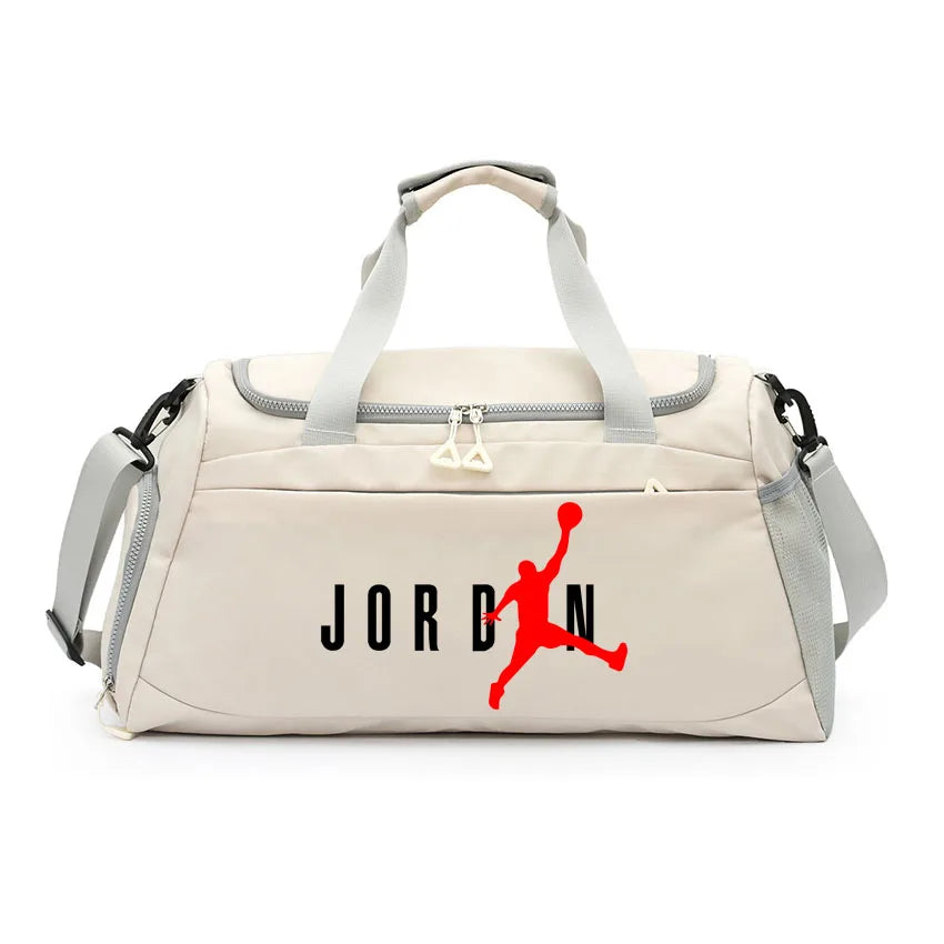 Dry Wet Separation Bags Basketball Yoga Sports Shoulder Handbags Waterproof Multifunctional Swimming  JOR Letter Printed Bag