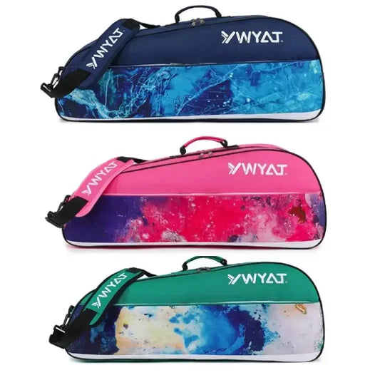 2024 New Badminton Bag Tennis Racket Bag Large Capacity Racket Bag With Separated Shoes Bag Sports Gymbag Squash Racquet Bag