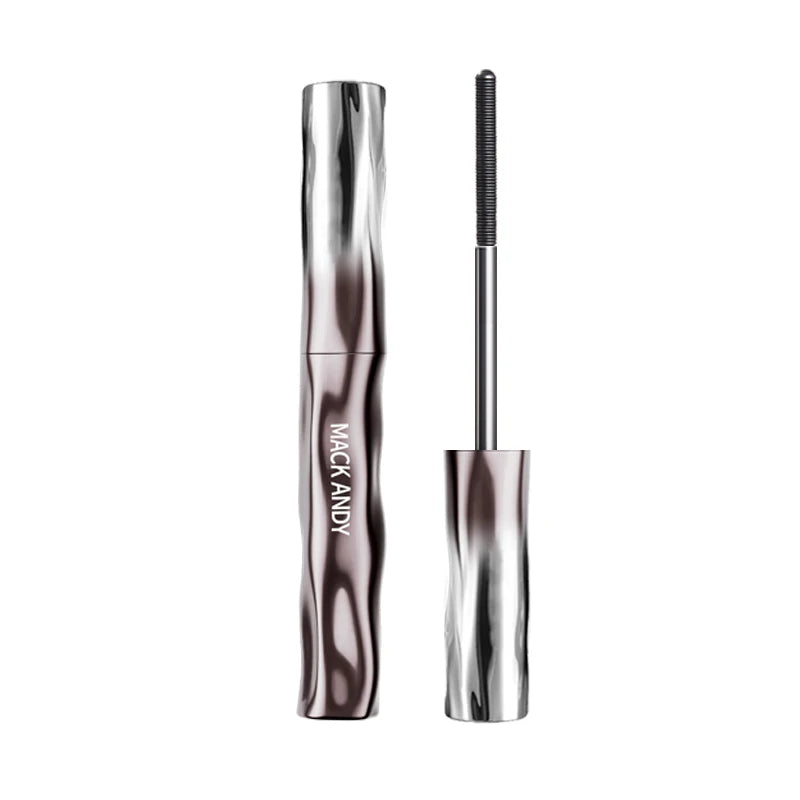 MACKANDY New Steel Pipe Black Technology Mascara Upgrade Non-Clumping Smudge-Proof Long Lasting No-Flake Waterproof Mascaras