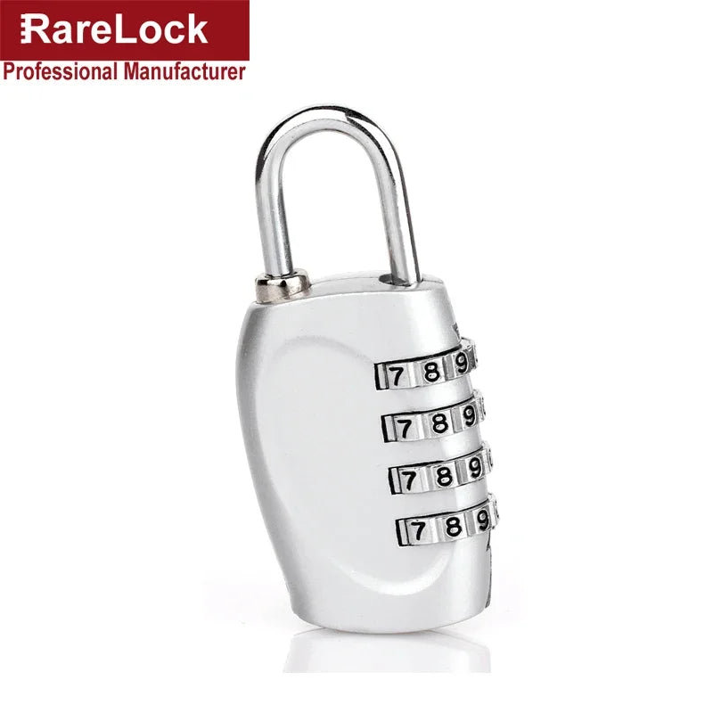 3 Code Password Lock Bags Partner Padlock for Gym Boxes Cabinet Handbag Backpack Rarelock MMS14 G