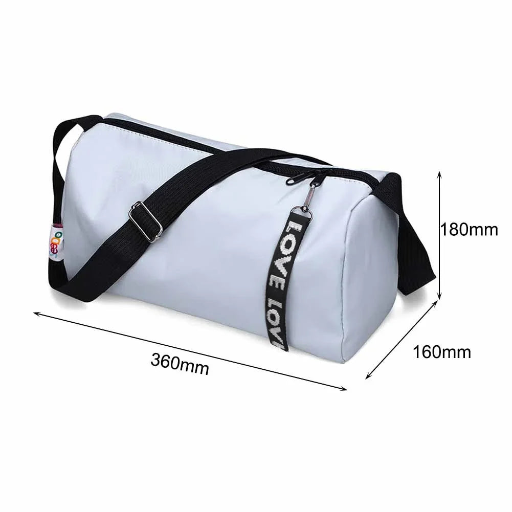 Women Sports Gym Bag Travel Dry Wet Bag Handbag Multiple Compartments Swimming Shoulder Messenger Weekend Fitness Training Bag