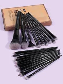 20 Pieces Gift Box Makeup Brushes Kit Beauty Tool Professional Makeup Foundation Eyeshadow Powder Brushes Set For Women Gift