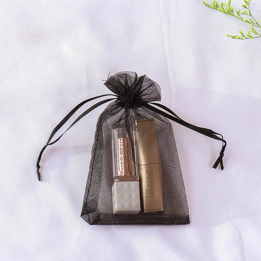 Wholesale Packaging Bags 10/50pcs Organza Gift Bags Wedding Party Decoration White Engagement Gift Bag Pouch 7x9 10x15cm 50%