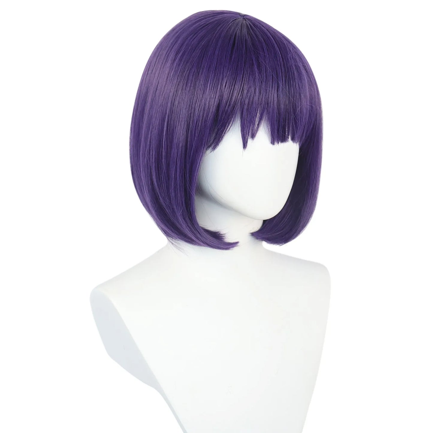 School Short Purple My Dress-Up Darling Kitagawa Marin 12inch Straight Synthetic Girls Cosplay Wig for Halloween Christmas