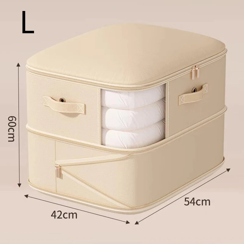 Self Compression Comforter Storage Bag Ultra Space Saving Compression Large Capacity Storage Bags for Bedding Duvet Down Jacket