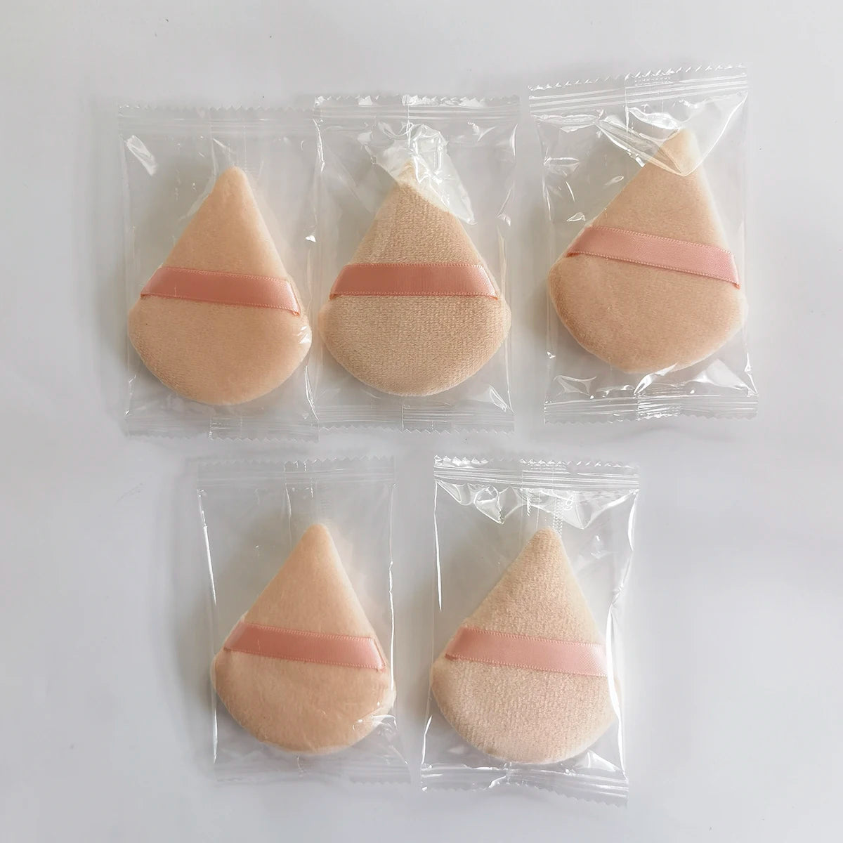 Flocked Cushion Makeup Puff Suitable For Dry And Wet Use Flawless Skin-Friendly Setting Puff for Pressed Powder and Loose Powder