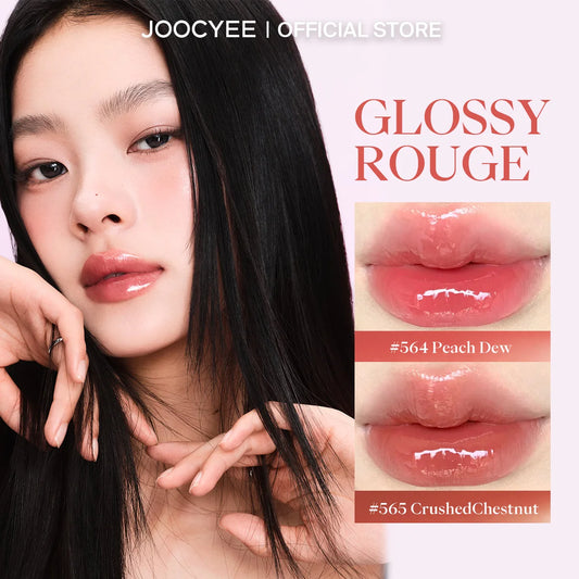 JOOCYEE GLOSSY ROUGE High Transparency Light flowing Film Lock Makeup