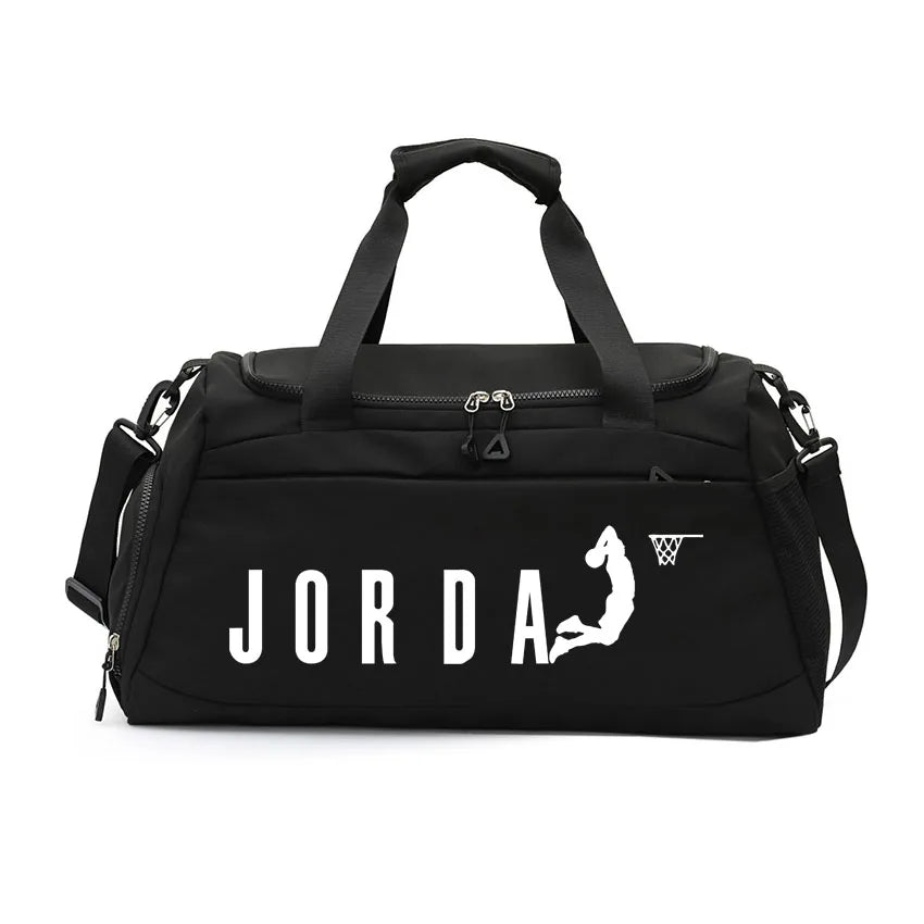 Dry Wet Separation Bags Basketball Yoga Sports Shoulder Handbags Waterproof Multifunctional Swimming  JOR Letter Printed Bag