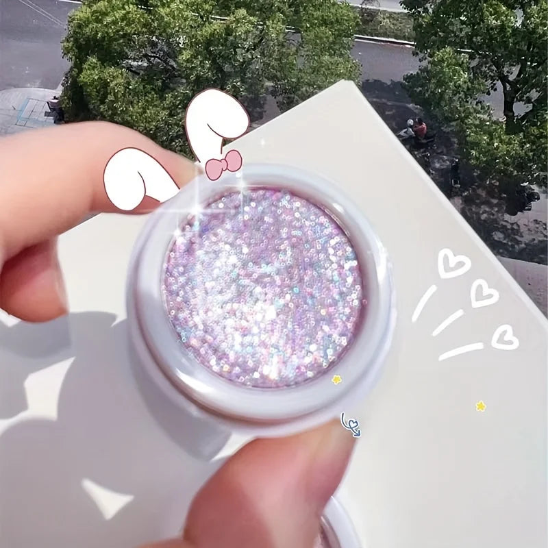 Contouring Highlighter Cream Pearlescent Glitter Luminizer Waterproof Three-dimensional Face Makeup Illuminator High Gloss
