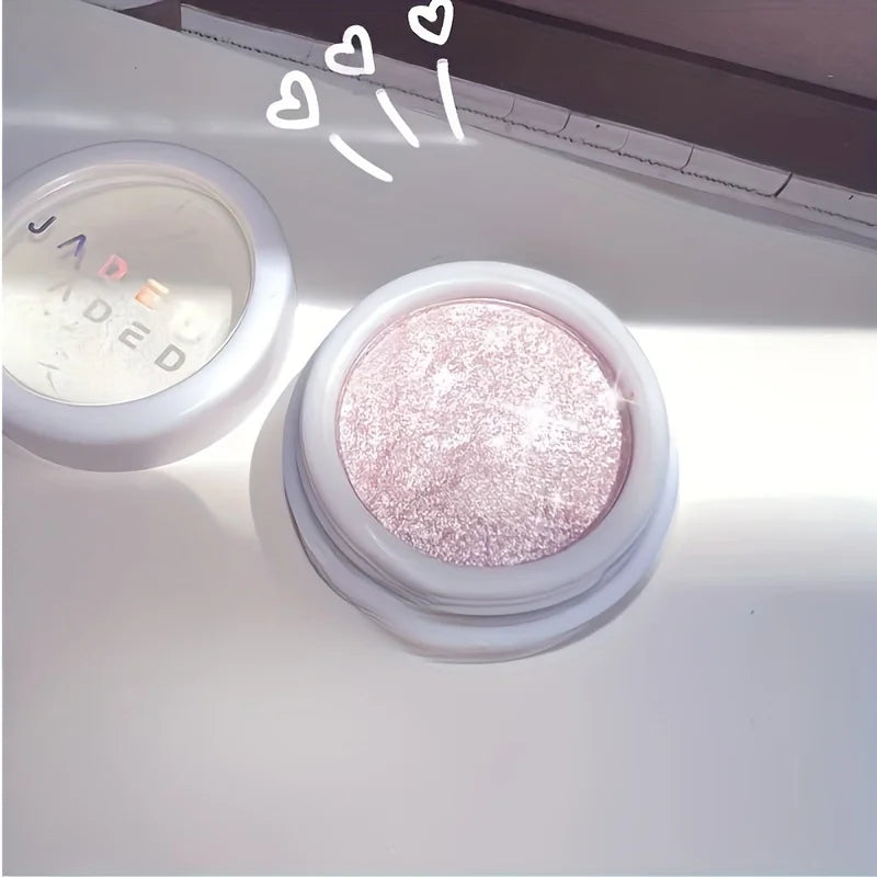 Contouring Highlighter Cream Pearlescent Glitter Luminizer Waterproof Three-dimensional Face Makeup Illuminator High Gloss