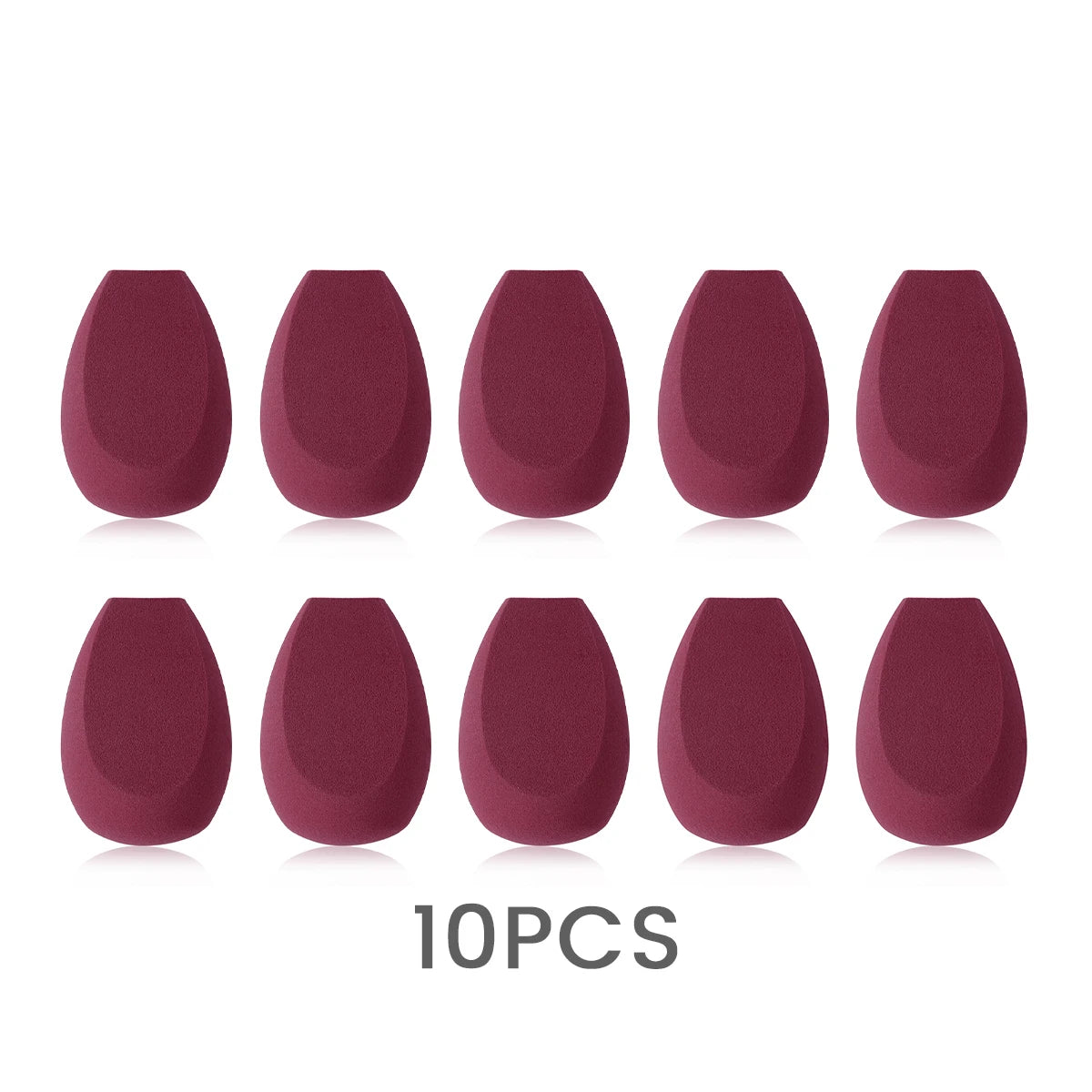 IMAGIC 10PCS/KIT Makeup Sponge Soft For Foundation Concealer Cream Wholesale Healthy Latex Smooth Wet And Dry Women Makeup Tool