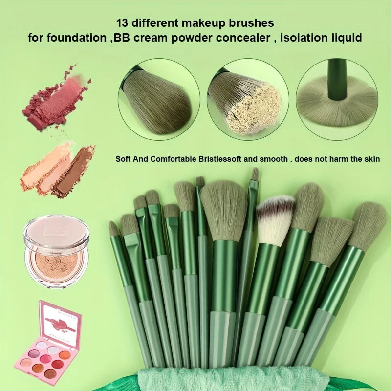 8/13/28Pcs Makeup Brushes Sets Professiona Cosmetic Foundation Powder Eyeshadow Kabuki Blending Make Up Brush Makeup Beauty Tool