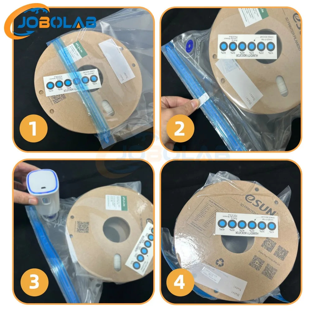 2-30 Bags Filament Storage Vacuum Bag 3D Printer PLA/ABS/PETG Filament Dryer Safekeeping Humidity Resistant For 3D Printer Parts