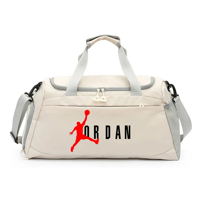 Dry Wet Separation Bags Basketball Yoga Sports Shoulder Handbags Waterproof Multifunctional Swimming  JOR Letter Printed Bag