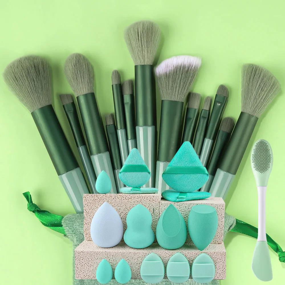 8/13/28Pcs Makeup Brushes Sets Professiona Cosmetic Foundation Powder Eyeshadow Kabuki Blending Make Up Brush Makeup Beauty Tool