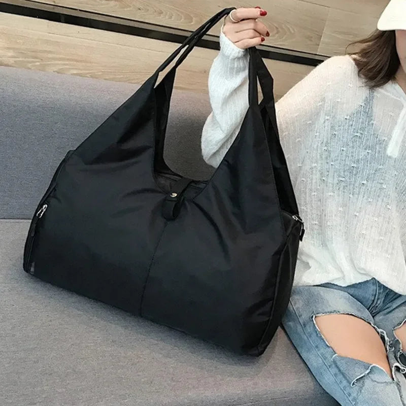 Yoga Mat Gym Bag For Women Sports Handbags Travel Fitness Tote Bag Yoga Swimming Shoulder Bag Large Capacity With Shoulder Strap