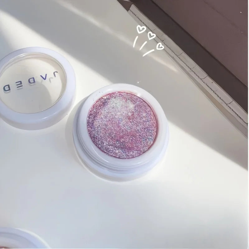 Contouring Highlighter Cream Pearlescent Glitter Luminizer Waterproof Three-dimensional Face Makeup Illuminator High Gloss