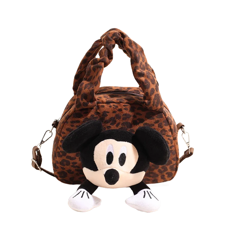 cartoon Mickey Mouse, versatile commuter light crossbody bag, large-capacity single-shoulder bag