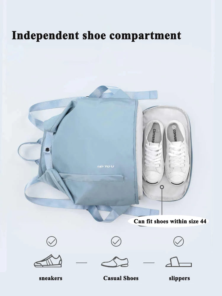 Swimming Storage Bag, Women's Dry Wet Separation Fitness Backpack, Portable Men's Sports Equipment, Swimming Bag Waterproof Bag