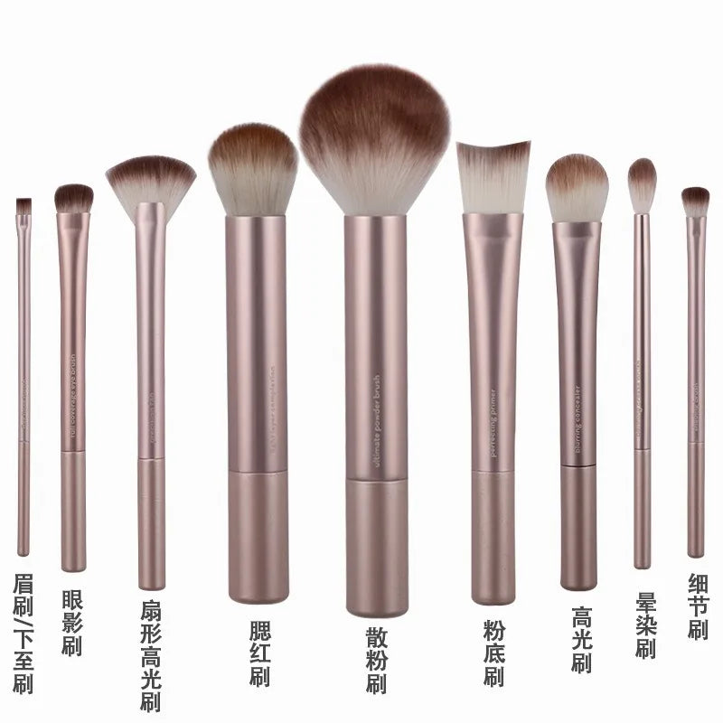 RT4266 Popular Full Set of Makeup Brush Set Powder Blusher Brush Halo Dye Brush Eye Shadow Brush Beauty Egg