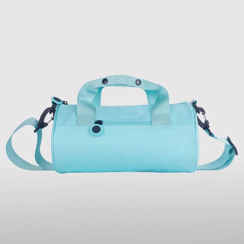 Lightweight Nylon Gym Bag One Shoulder Travel Sports Handbag for Girls Dance Fitness Yoga Weekend Swimming Child Storage