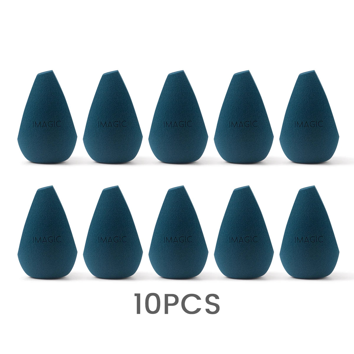 IMAGIC 10PCS/KIT Makeup Sponge Soft For Foundation Concealer Cream Wholesale Healthy Latex Smooth Wet And Dry Women Makeup Tool