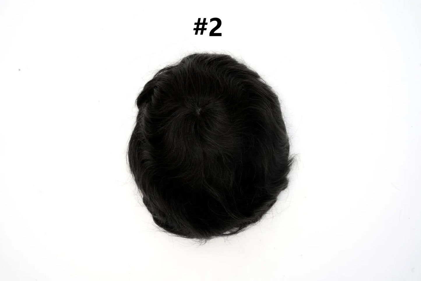 0.03mm Clearance Super Thin Skin Toupee V Loop  Men Toupee Capillary Prothesis Hair Piece For Men Hair Replacement System