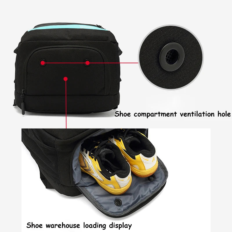 Tennis Bag Men Women Raquect Bag Business Travel Sports Bag Racket Package Padel Tennis Backpack Male Badminton Bag Gym Bags