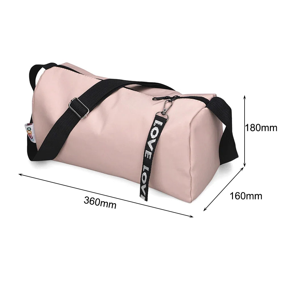 Women Sports Gym Bag Travel Dry Wet Bag Handbag Multiple Compartments Swimming Shoulder Messenger Weekend Fitness Training Bag