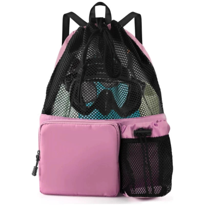 Multi-Function Sports Bag with Shoe Pocket - Beach/Gym/Hiking/Travel/Camping, 4 Colors, Lightweight & Water-Resistant for Athlet