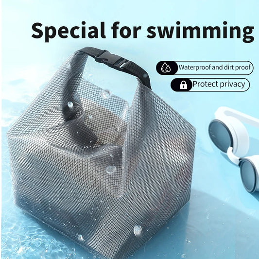 Large Capacity Waterproof Cosmetic Storage Portable Handbag Swimming Storage Bag Travel Fitness Bath Organizer
