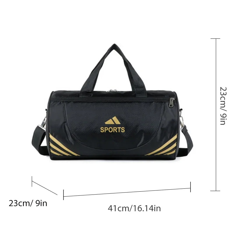 Waterproof Gym Bags men women Taekwondo Swimming Fitness Bag Large Capacity Portable Travel Bag 2025 NEW 1-2Pcs