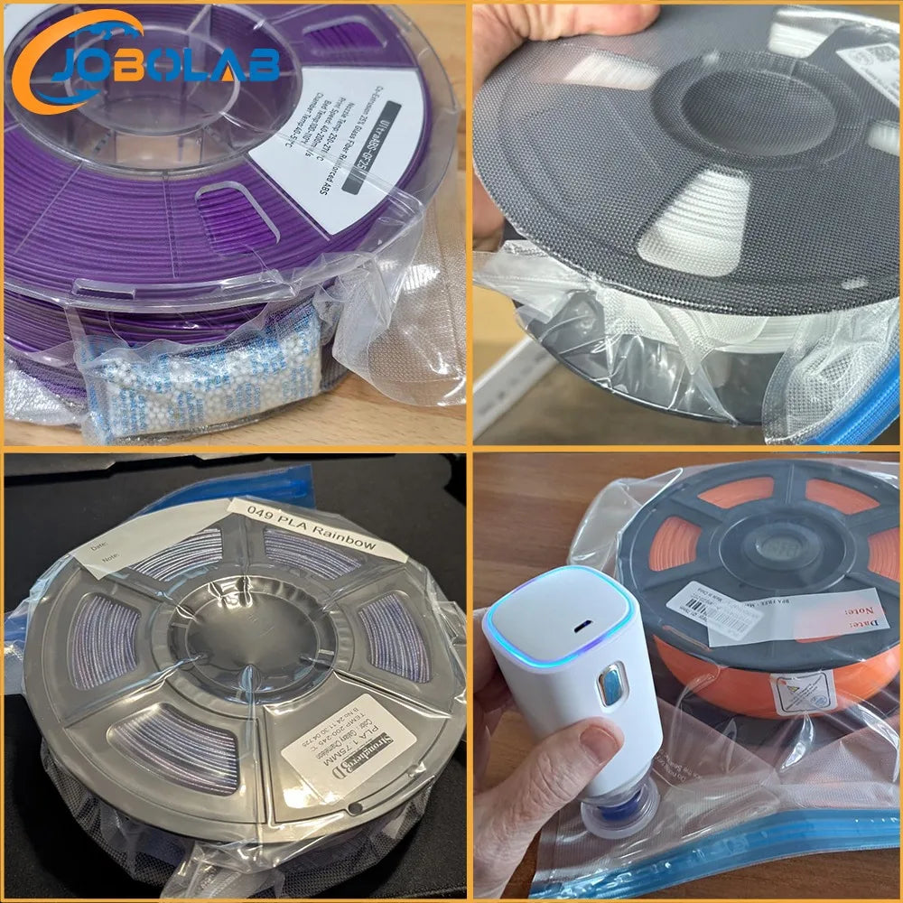 2-30 Bags Filament Storage Vacuum Bag 3D Printer PLA/ABS/PETG Filament Dryer Safekeeping Humidity Resistant For 3D Printer Parts