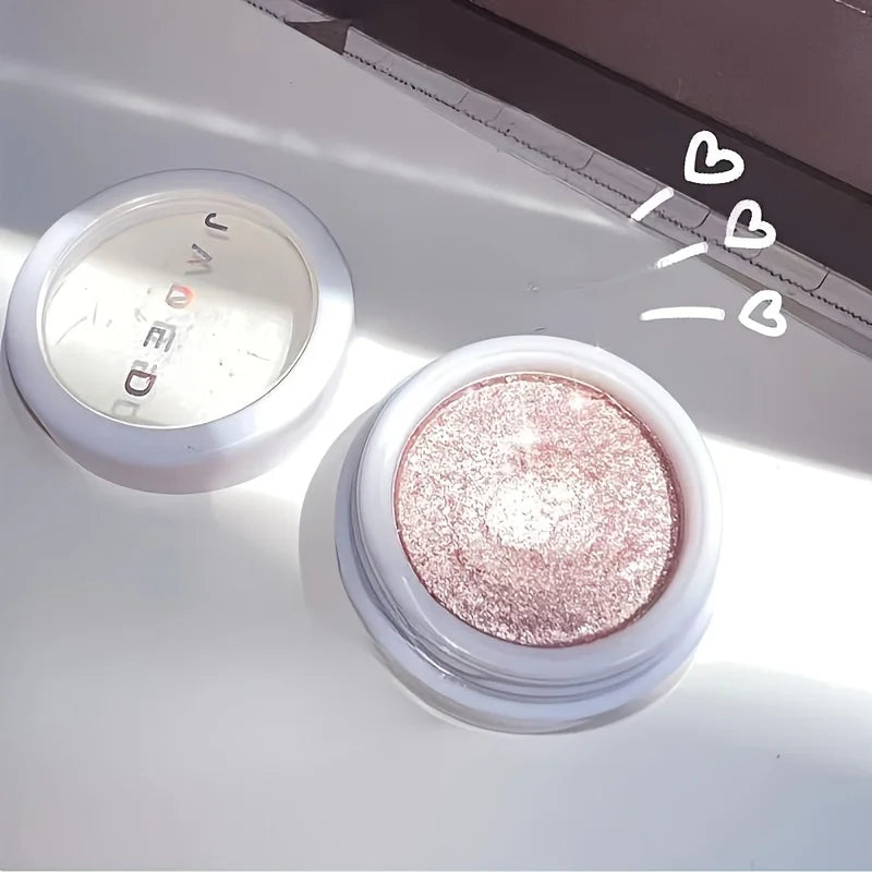 Contouring Highlighter Cream Pearlescent Glitter Luminizer Waterproof Three-dimensional Face Makeup Illuminator High Gloss