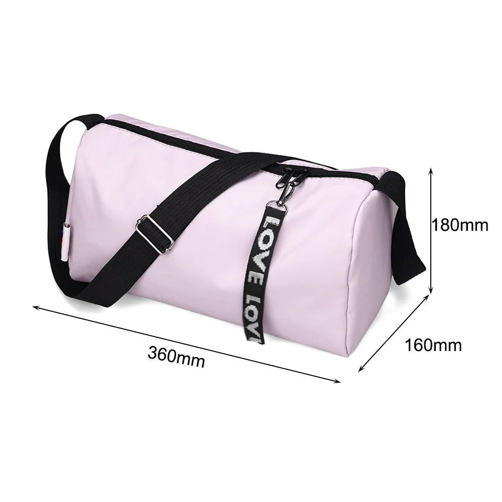 Women Sports Gym Bag Travel Dry Wet Bag Handbag Multiple Compartments Swimming Shoulder Messenger Weekend Fitness Training Bag