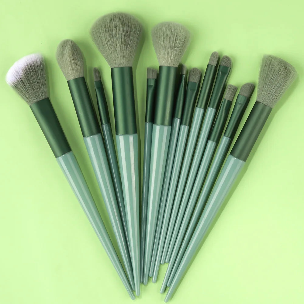 8/13/28Pcs Makeup Brushes Sets Professiona Cosmetic Foundation Powder Eyeshadow Kabuki Blending Make Up Brush Makeup Beauty Tool